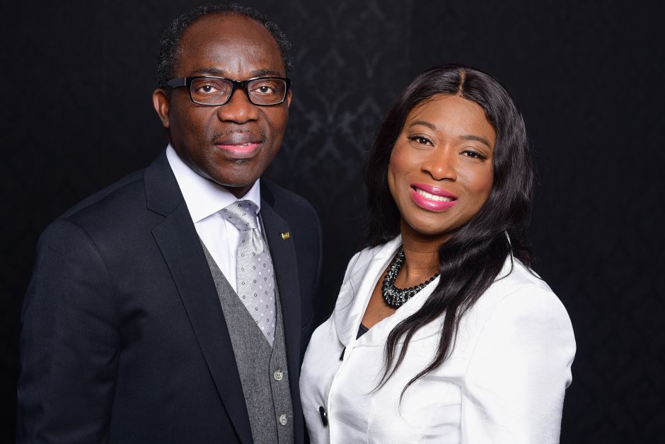 Pastor und Stella Oppong
